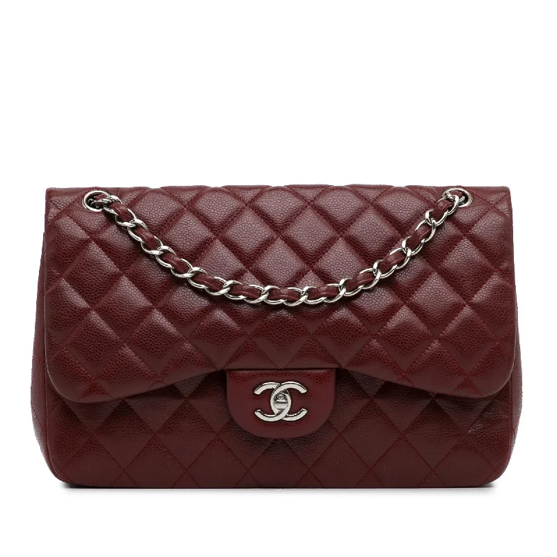 Chanel Jumbo Classic Caviar Double Flap (SHG-KjVUlS)