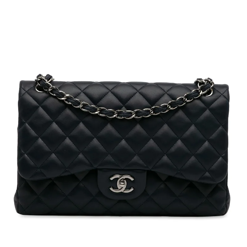 Chanel Jumbo Classic Lambskin Double Flap (SHG-6ybnBt)