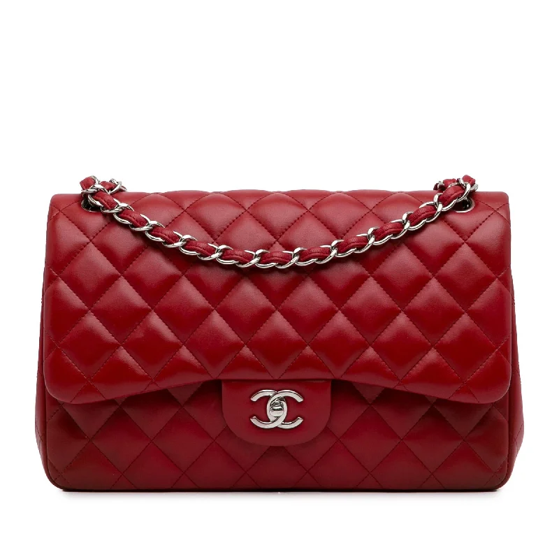 Chanel Jumbo Classic Lambskin Double Flap (SHG-ksAdvm)