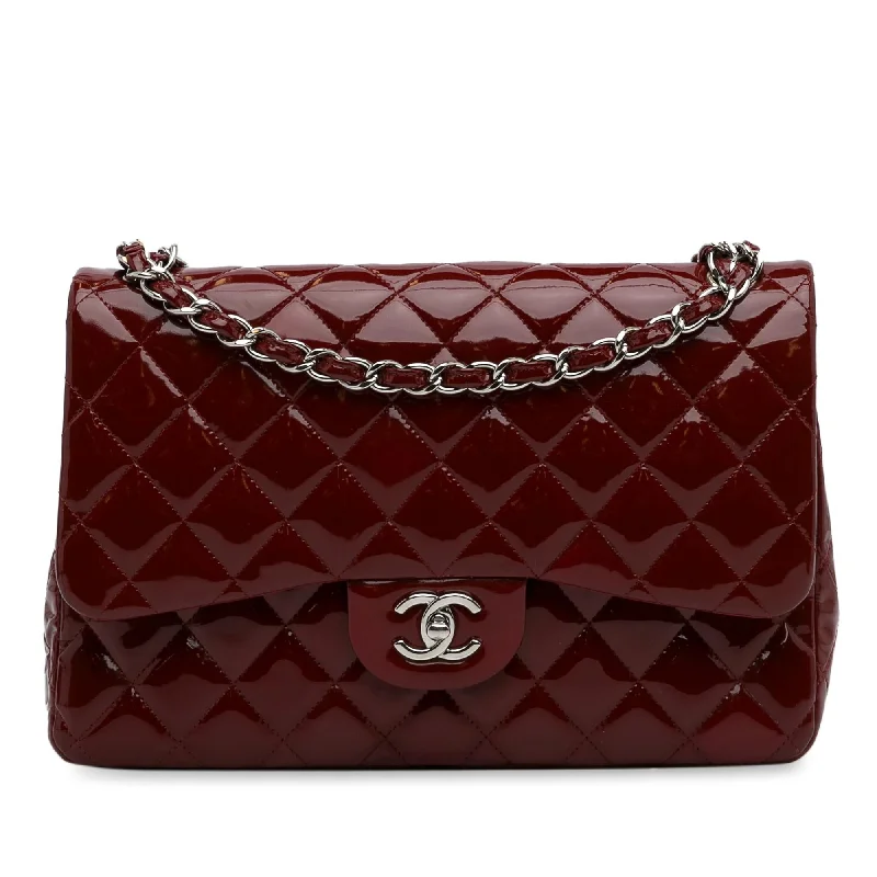 Chanel Jumbo Classic Patent Double Flap (SHG-xpIJe0)