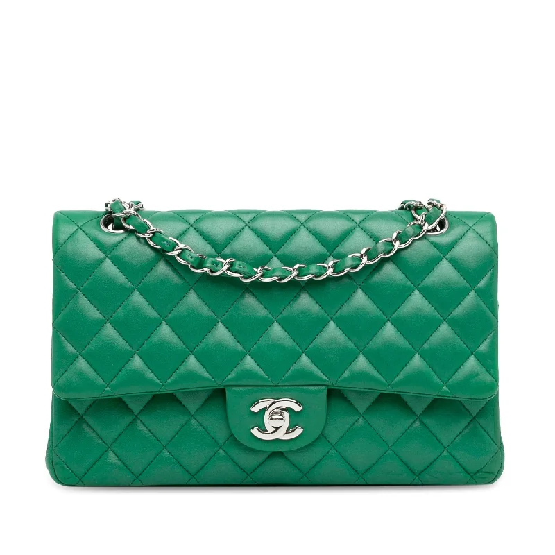 Chanel Medium Classic Lambskin Double Flap (SHG-dUgyW7)