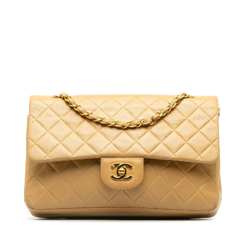Chanel Medium Classic Lambskin Double Flap (SHG-FTtjY2)