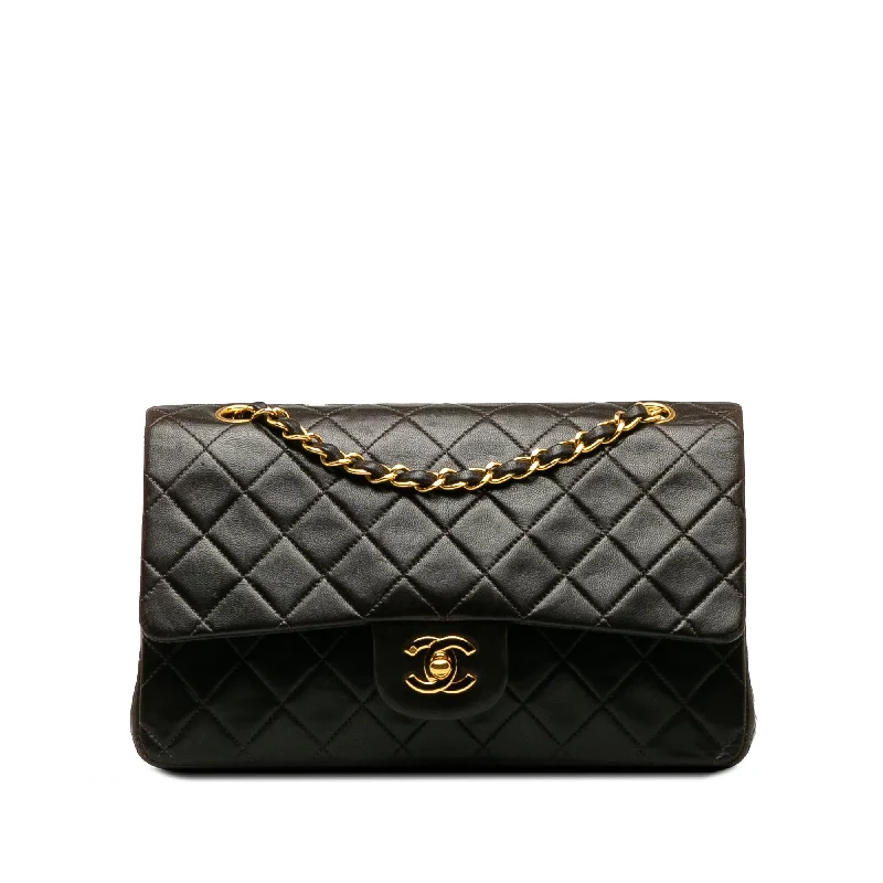Chanel Medium Classic Lambskin Double Flap (SHG-kZvYcH)