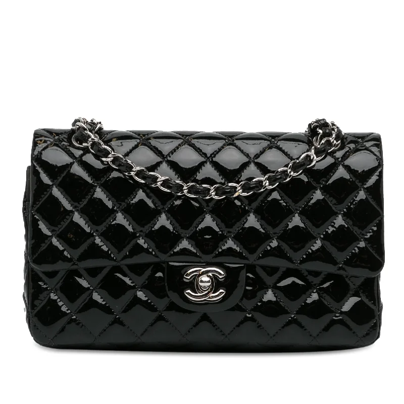 Chanel Medium Classic Patent Double Flap (SHG-mstM2R)