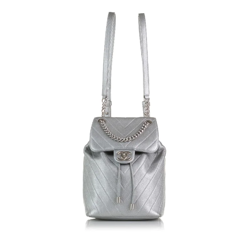 Chanel Mini Calfskin Coco Flap Backpack (SHG-DWAwrX)