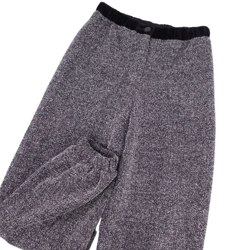 Chanel 22AW P73400 Tweed Jogging Pants Coco Bottoms 36 (equivalent to S) Gr/Black Chanel 22AW P73400 Tweed Jogging Pants Coco Bottoms 36 (equivalent to S) Gr/Black