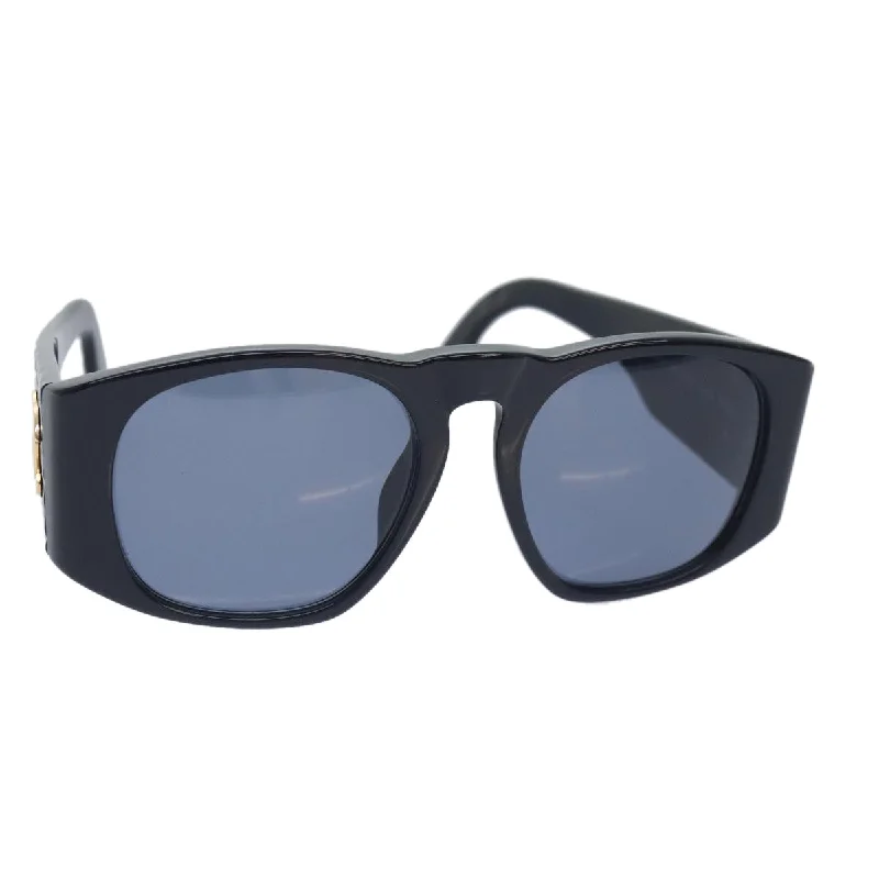 CHANEL COCO Mark Sunglasses plastic Black CC  yk15227