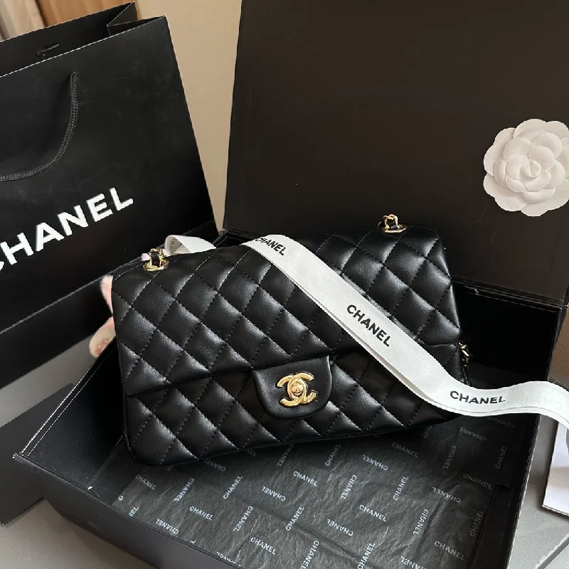 Chanel Flip Black Chain Bag Shoulder Bag