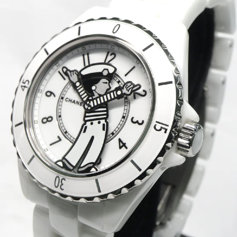 Chanel Mademoiselle J12 Lapauza 38MM H7481 Ceramic White Automatic Volume Unisex Watch Chanel Mademoiselle J12 Lapauza 38MM H7481 Ceramic White Automatic Volume Unisex Watch