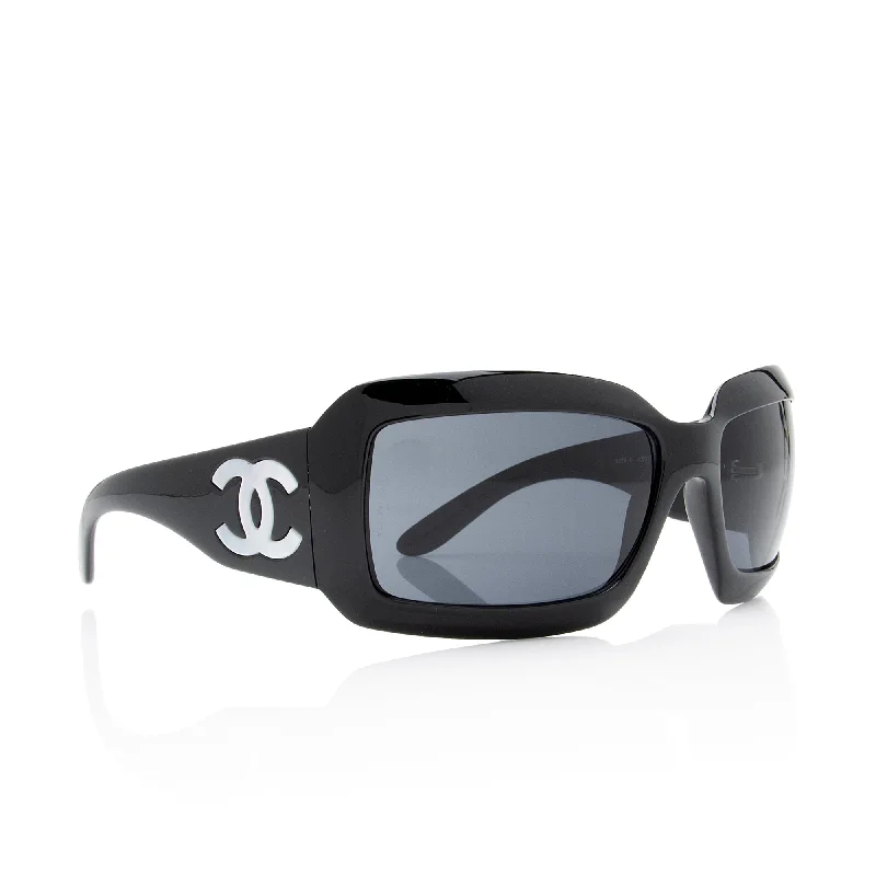 Chanel Mother of Pearl CC Rectangular Sunglasses (CyHPiX)