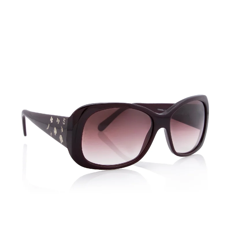 Chanel Rectangular Charm Sunglasses (22378)