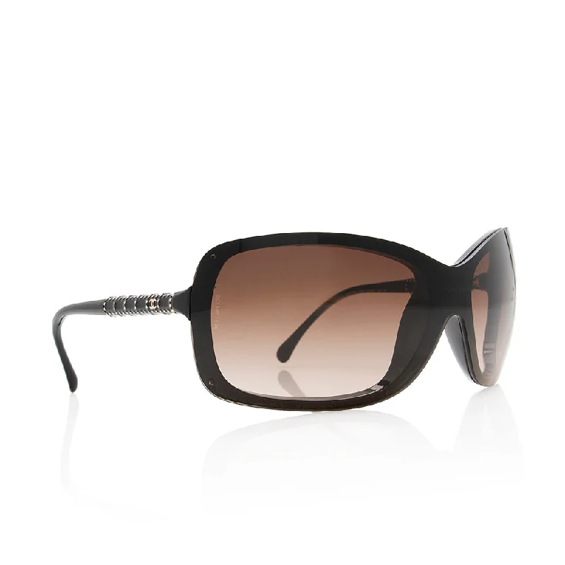 Chanel Studded CC Shield Sunglasses (20824)
