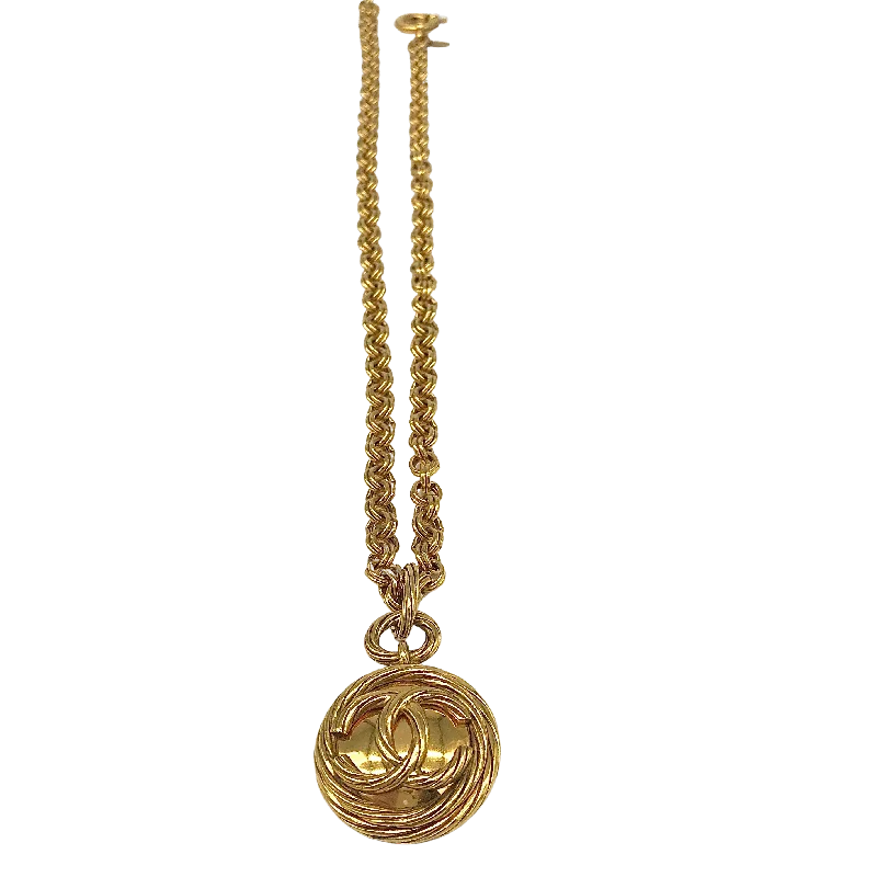 Vintage Chanel Mirror Necklace