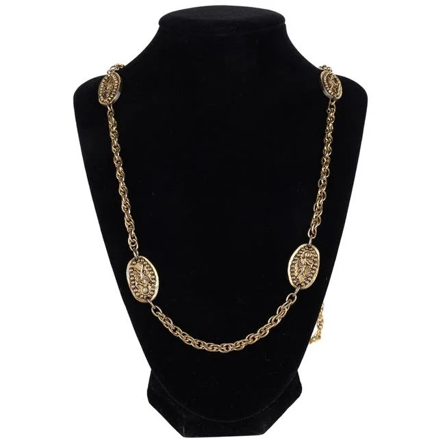 Paris Depose Chain Link Necklace (Authentic Pre-owned)