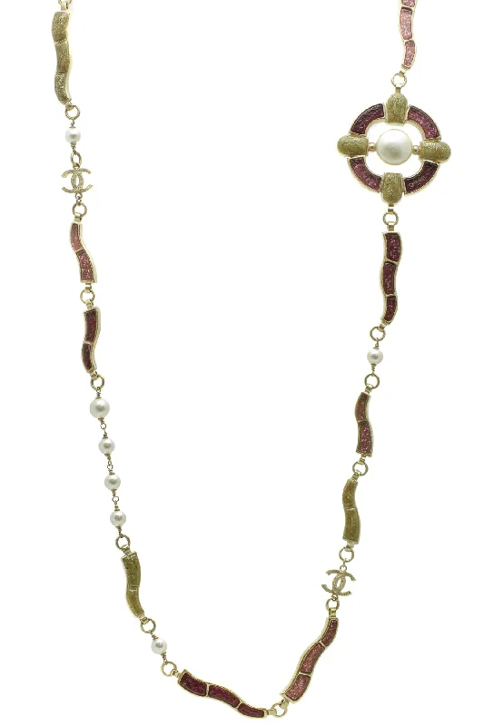 Gripoix & Pearl Necklace