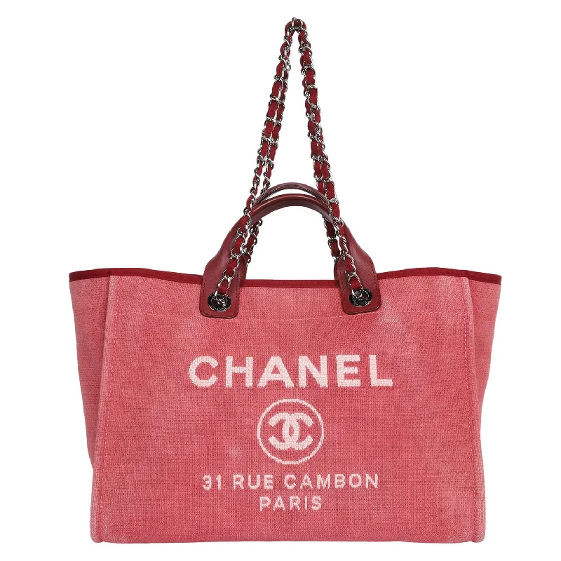 Large Deauville Tote Shoulder Bag (Authentic Pre-Owned)