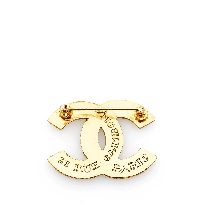 CHANEL CC Brooch Costume Brooch