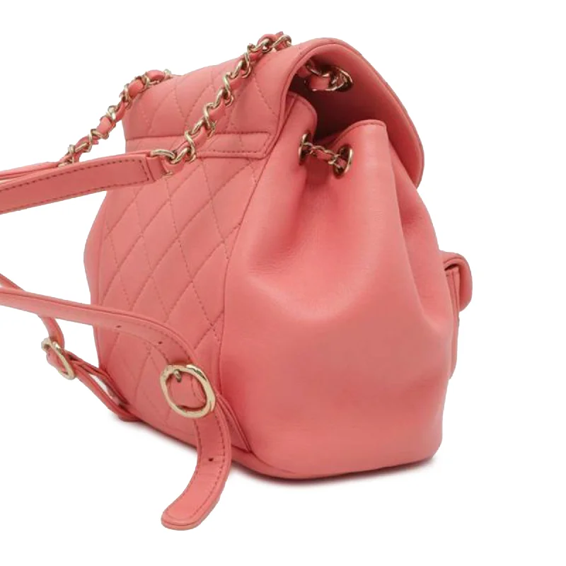 CHANEL Small Lambskin Duma Backpack
